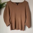 BCBGMAXAZRIA  “Jade” Ribbed 3/4 Sleeve Top Photo 2