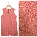 Krass&co Venezia Jeans Clothing  Dress Womens 16 Floral V Neck Sleeveless Tank Red Photo 1