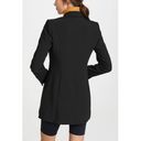 Good American  Executive Black Double Breasted Blazer Mini Dress / Jacket Photo 8