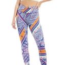 Free People Movement NEW  Ashford High Rise Lose Control Leggings in Ski Combo XS Photo 0