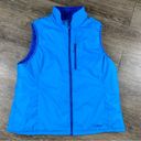 L.L.Bean  Vest Women XL Quilt Revisable Zip Mock Neck Outdoor Lightweight Hiking Photo 4