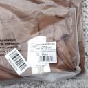 Good American  Better Than Leather Faux Leather Shacket Brown Small Medium Photo 3