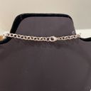 infinity  symbol silver tone open link chain necklace Photo 3