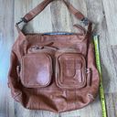 Chocolat Blu  Brown Convertible Leather Hobo Shoulder Bag EUC Pockets Photo 48