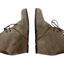 Stuart Weitzman  Kalahari Suede Wedge Booties Size 7.5 Tan Photo 1