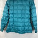 Woolrich  Abington Teal Goose Down Puffer Coat Womens Sz Small Photo 11