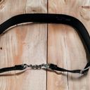 Buckle Black Berkeley Double  Silver Patent Leather Waist Belt Women’s S to M Photo 1