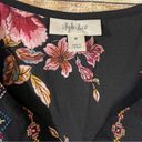 Style & Co floral boho handkerchief hem peasant blouse women’s Size Medium Photo 4