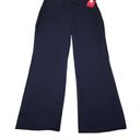 Spanx  On The Go Kick Flare Navy Blue Pull On Crop Pants Size Small Petite Photo 1