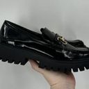 Open Edit  Loafer Women 8 Black Patent Dark Academia Preppy Y2K Buckle Horse Bit Photo 7