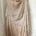 Dress Barn Shimmery Gold Dress Photo 0