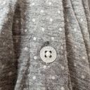 Ralph Lauren Lauren  Light Gray Button Up Sleep Dress Nightgown Size Medium Photo 3