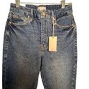 Good American  Style GCRH086TFT Good Classic Crop Raw Hem Slim Jeans Size 4/27 Photo 2