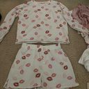 Grayson Threads Sleepwear Lips Print Pajama Set Lounge Wear Photo 0