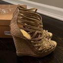 Christian Louboutin  wedges tramontagne 140 calf/ liege embosse Photo 1