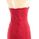 by the way. Red Strapless Dres Size M Photo 6