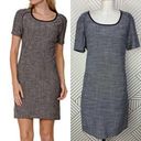 Maison Scotch  Rendez Vous Tweed Shift Dress Grey Photo 0