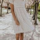 Roolee  | White and Blue 100% cotton Dress Photo 0