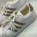 Adidas  Grand Court Courtside Leopard Logo Sneakers Women's Size 7.5 Animal Print Photo 3