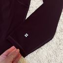 Sweaty Betty Athletic Burgundy the Power Leggings Size Xl Photo 2