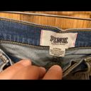 PINK - Victoria's Secret PINK Victoria Secret Distressed Denim Shorts 6‎ Photo 3