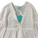 Melissa  ODABASH NWT $260 Beth White Short Kaftan Dress Swim cover up S Photo 1