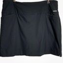 Krass&co SC &  Women's Skort Golf Pull On Stretch Pockets Black Rayon Blend Size XXL Photo 0