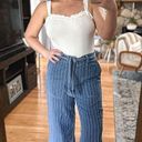 Seven7  wide leg striped jeans Photo 10