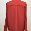 REI Women’s Button Down Vented Long Sleeve Shirt Red Size 1X Photo 1