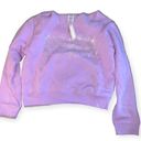 PINK - Victoria's Secret PINK Victoria’s Secret Everyday Lounge Open Neck Crew Neck Sweat Top Photo 0