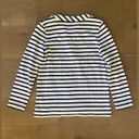 Kate Spade  nautical striped lace up long sleeve shirt Photo 2