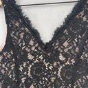 The Loft  Dress Womens 10 Black Lace Overlay Sleeveless Above Knee Dressy Formal Photo 8