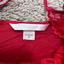 Victoria's Secret Victoria’s Secret Red Floral Lace Lingerie Slip Dress Photo 2