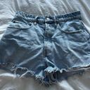 ZARA  Distressed Jean Shorts Photo 1