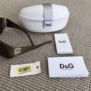 Dolce & Gabbana $345  DG 3003 Monogram Elastic Crossed Amore Capri Sunglasses L Photo 1