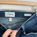 frame denim Frame Womens Le Skinny De Jeanne Crop Jeans Dark Blue Stretch Denim Size 29 Photo 2