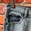 One Teaspoon Light Wash One X  Destroyed Straight Leg Dad Jeans Photo 9