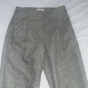 Wilfred Aritzia  Chambery Pant Cropped Pleated Trouser Wool Cashmere Gray Size 0 Photo 3