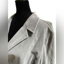 J.Jill  Gray Corduroy Blazer Women's Size Large Preppy Neutral Coat Photo 2