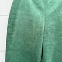 Tuckernuck  Women’s Extra Small Green Corduroy Velvet Flare Pants Ashford Photo 1