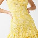 Forever 21 Yellow Lace Dress Photo 0