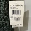 Ten Sixty Sherman NWT  shirt Nordstrom Small Green Crop Lace STRETCHY NEW Photo 5