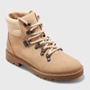 Universal Threads Universal Thread Tully Lace-Up Winter Hiking Boots-Tan Women's Size 6 Photo 2