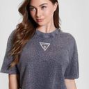 GUESS Stars Rhinestone Logo Tee Photo 4