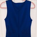 Investments 4/$25 BUNDLE SALE!  ROYAL BLUE LASER CUT V-NECK MIDI PENCIL DRESS Photo 3