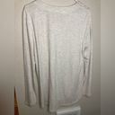 CAbi NWT  Gray Snap Shoulder Sweatshirt Size Medium Photo 4