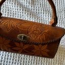 VINTAGE TOOLED LEATHER HANDBAG Photo 1