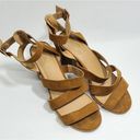 Brash  Block Heel Brown Sandals Size 8 Photo 1