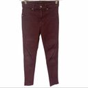 LF  Carmar Size 26 Burgundy Womens Skinny Jeans Photo 1