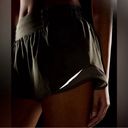 Lululemon  Hotty Hot High-Rise Lined Short 4" size 6 Carob Brown Photo 3